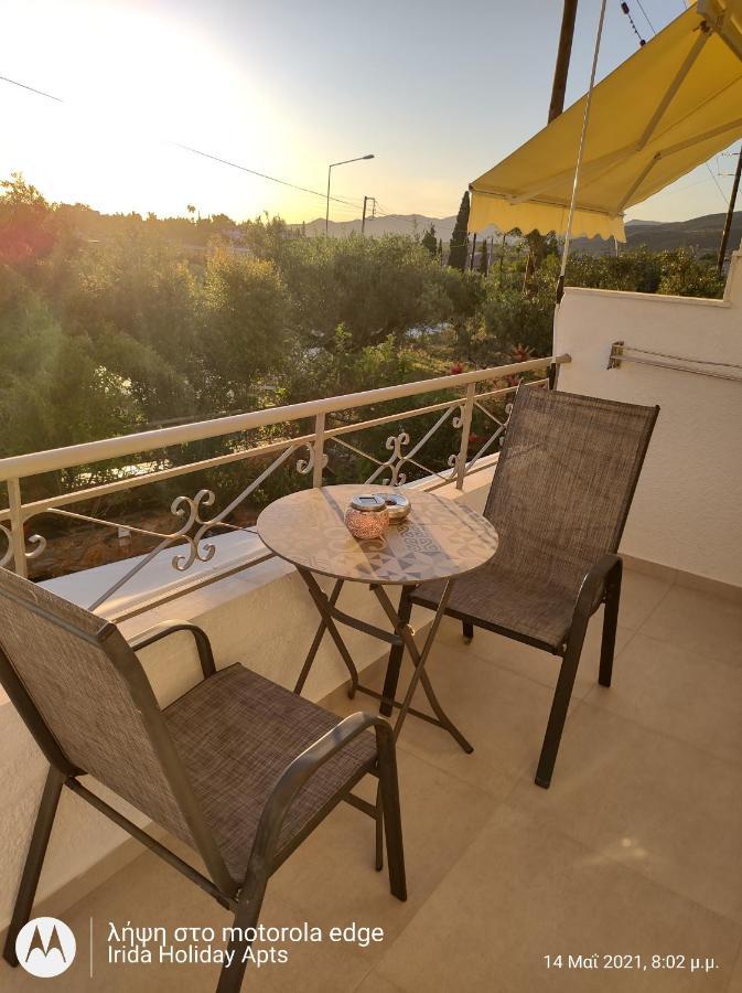Irida Holiday Apartments Stoupa Bagian luar foto