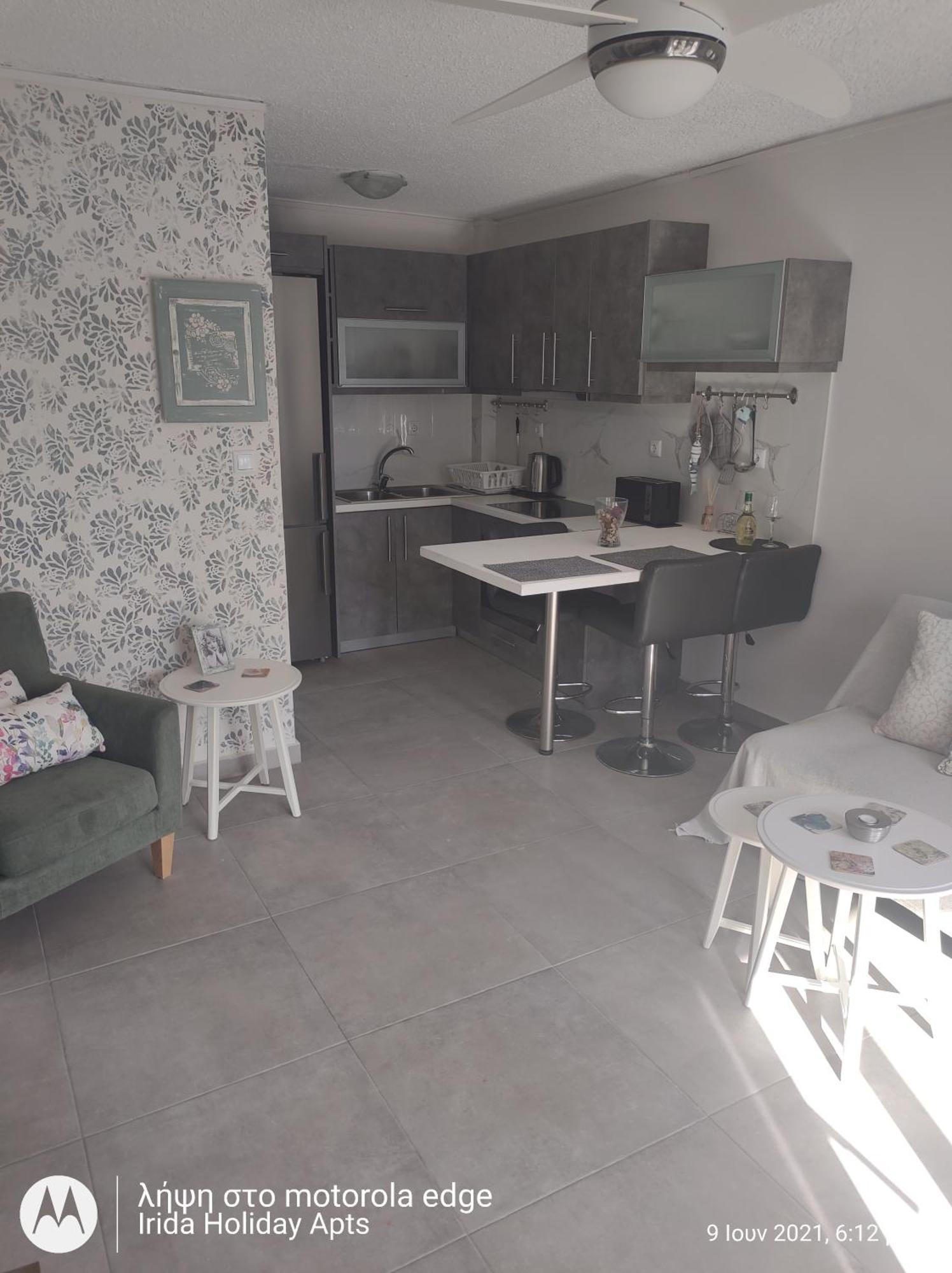 Irida Holiday Apartments Stoupa Bagian luar foto