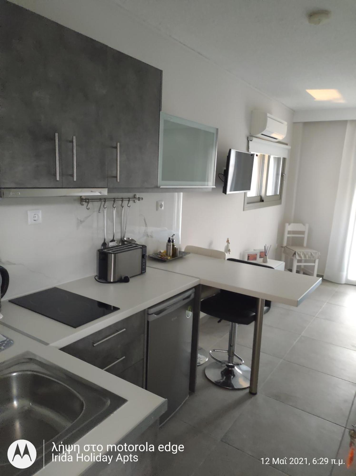 Irida Holiday Apartments Stoupa Bagian luar foto