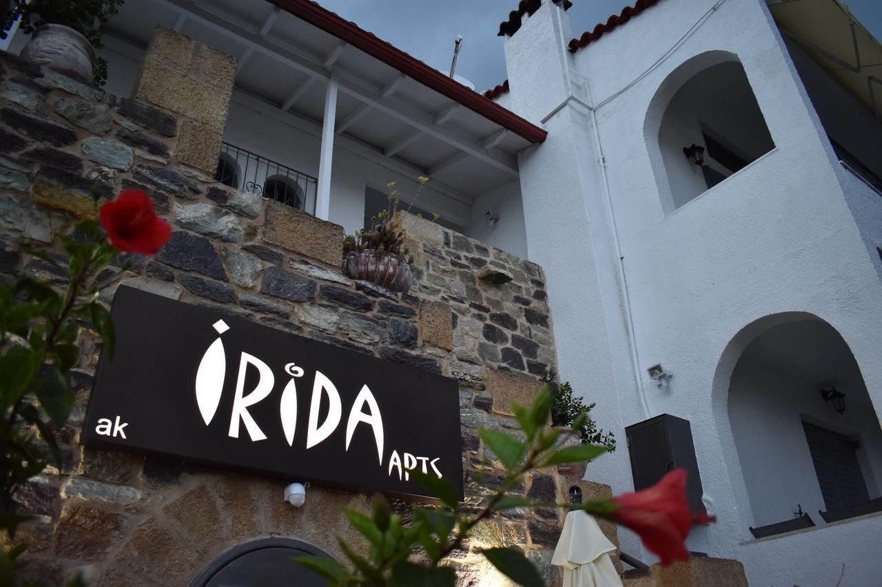 Irida Holiday Apartments Stoupa Bagian luar foto